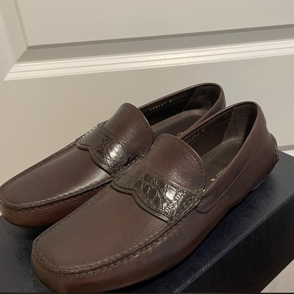 NIB PRADA Loafers Size 8/8.5 READ